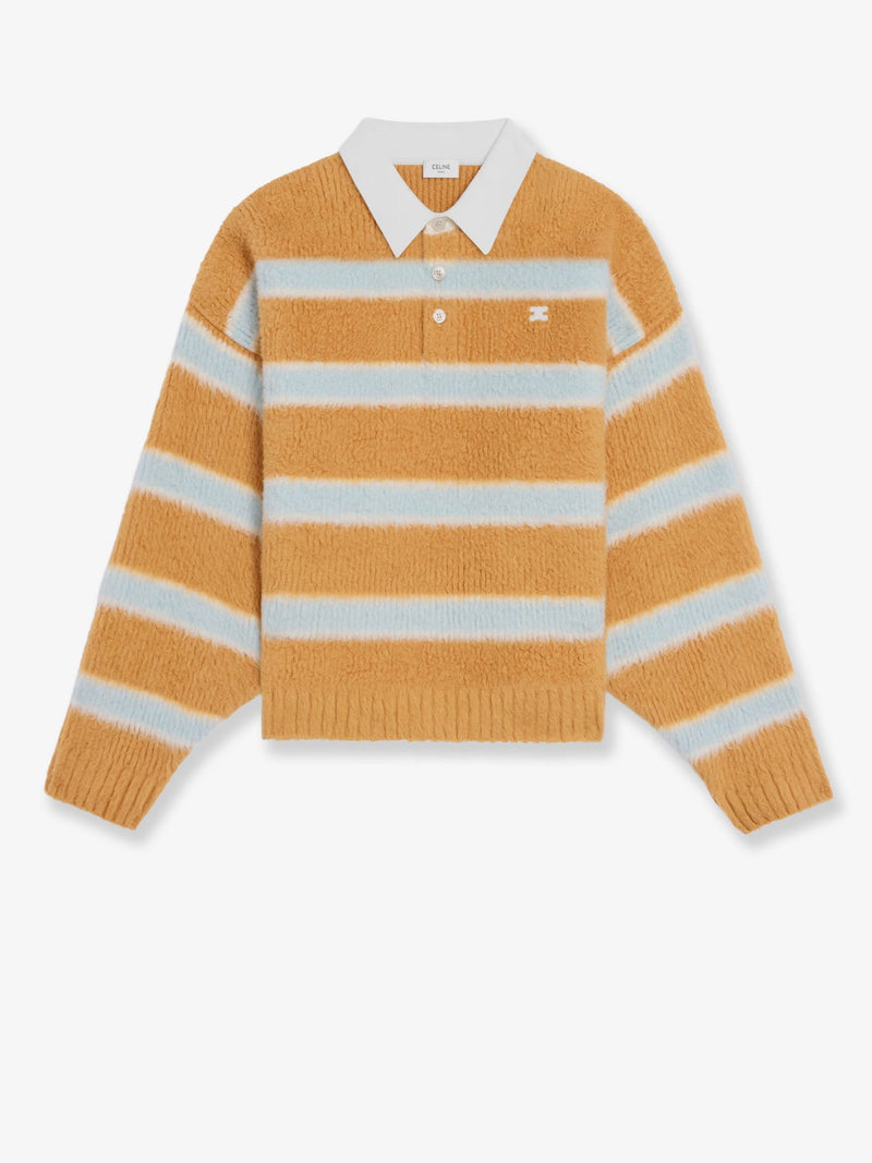 Cotton blend polo shirt