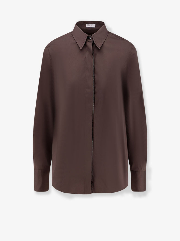 Cotton blend shirt