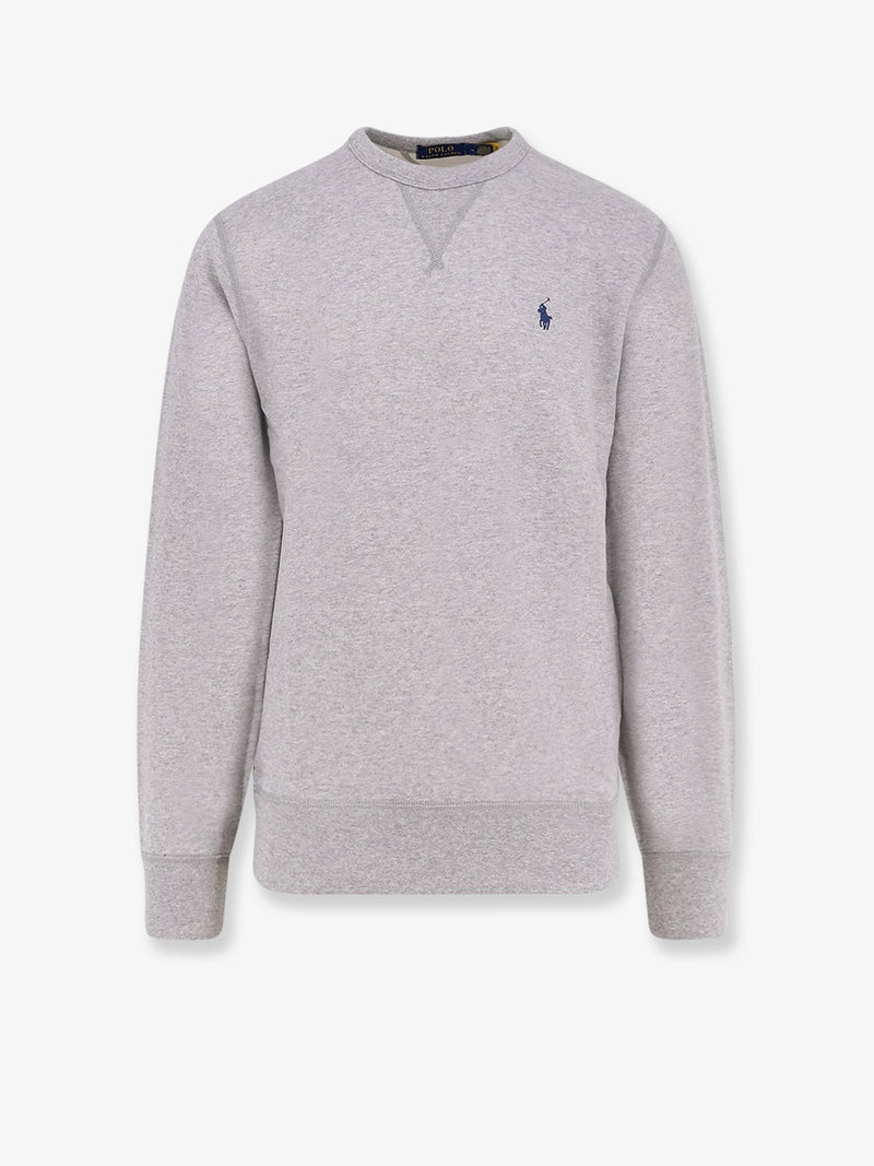 Cotton blend sweatshirt with logo