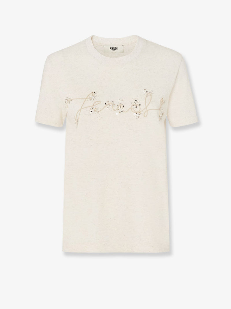 Cotton blend T-shirt