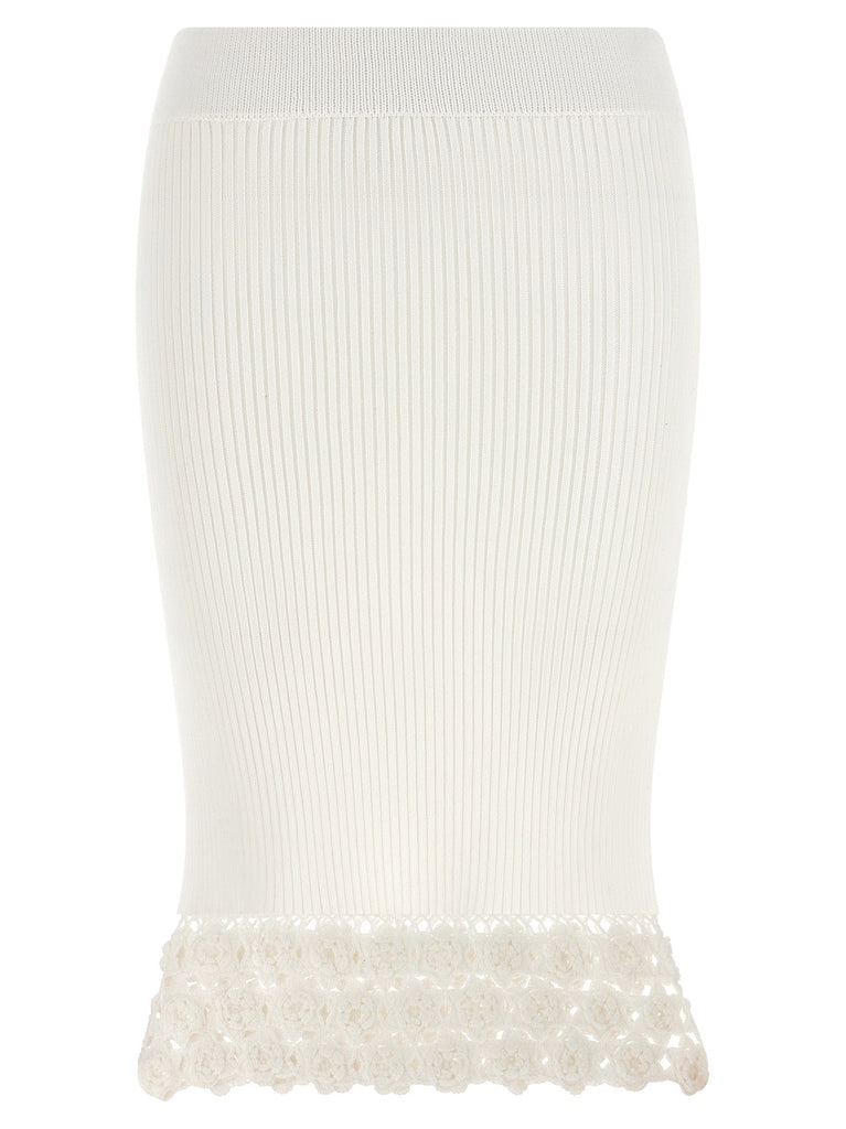 'Cotton Crochet' skirt