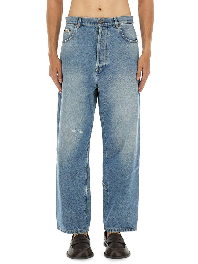 COTTON DENIM JEANS