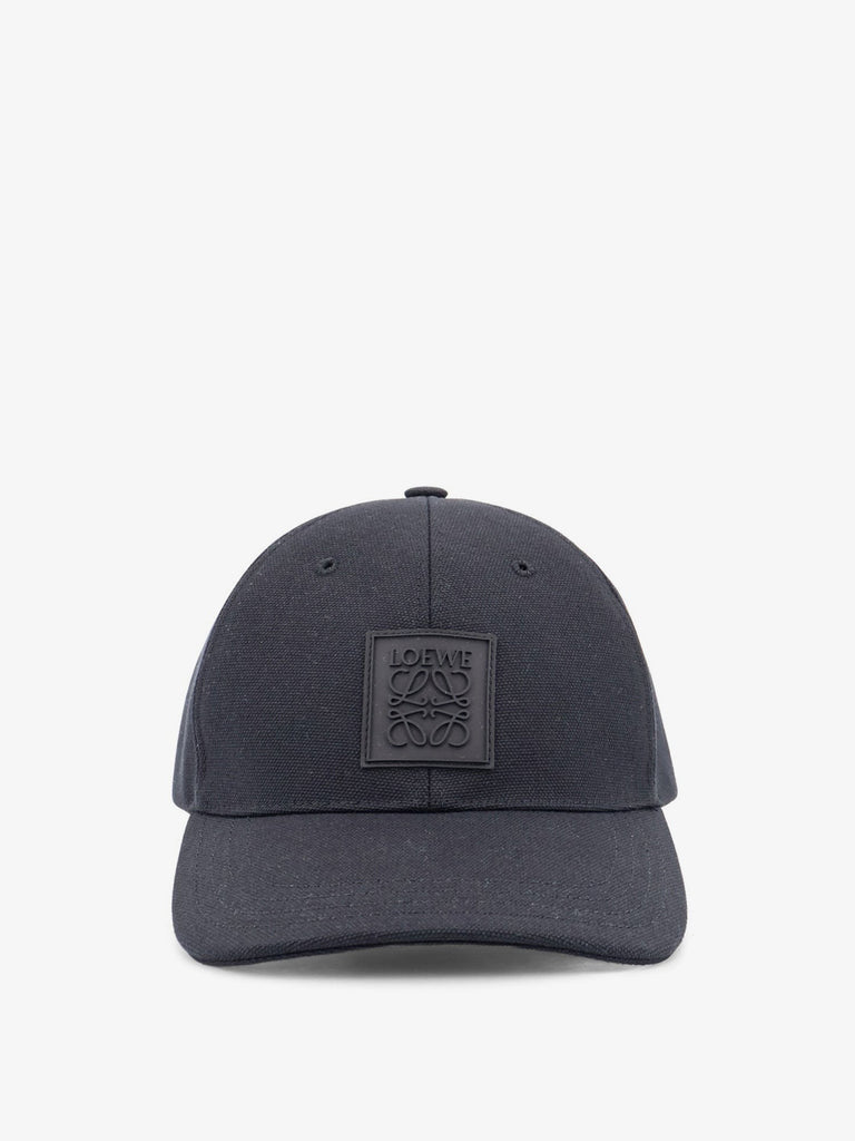 Cotton hat with rubber Anagram logo patch