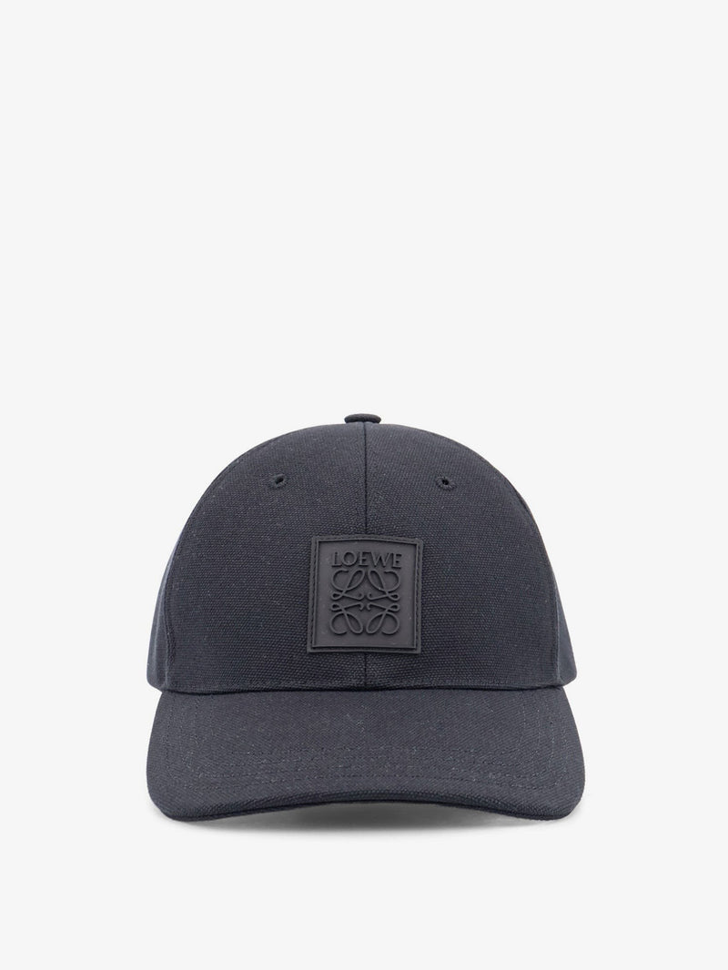 Cotton hat with rubber Anagram logo patch