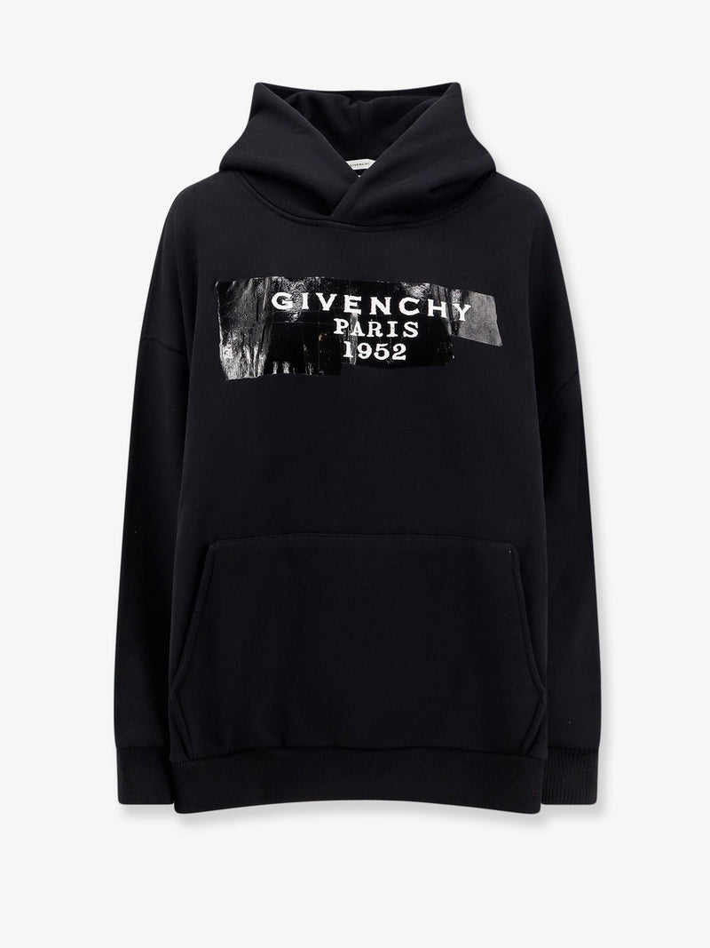 Cotton hooded sweatshirt
