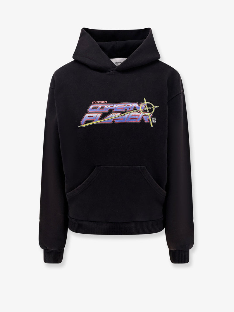 Cotton hooded sweatshirt