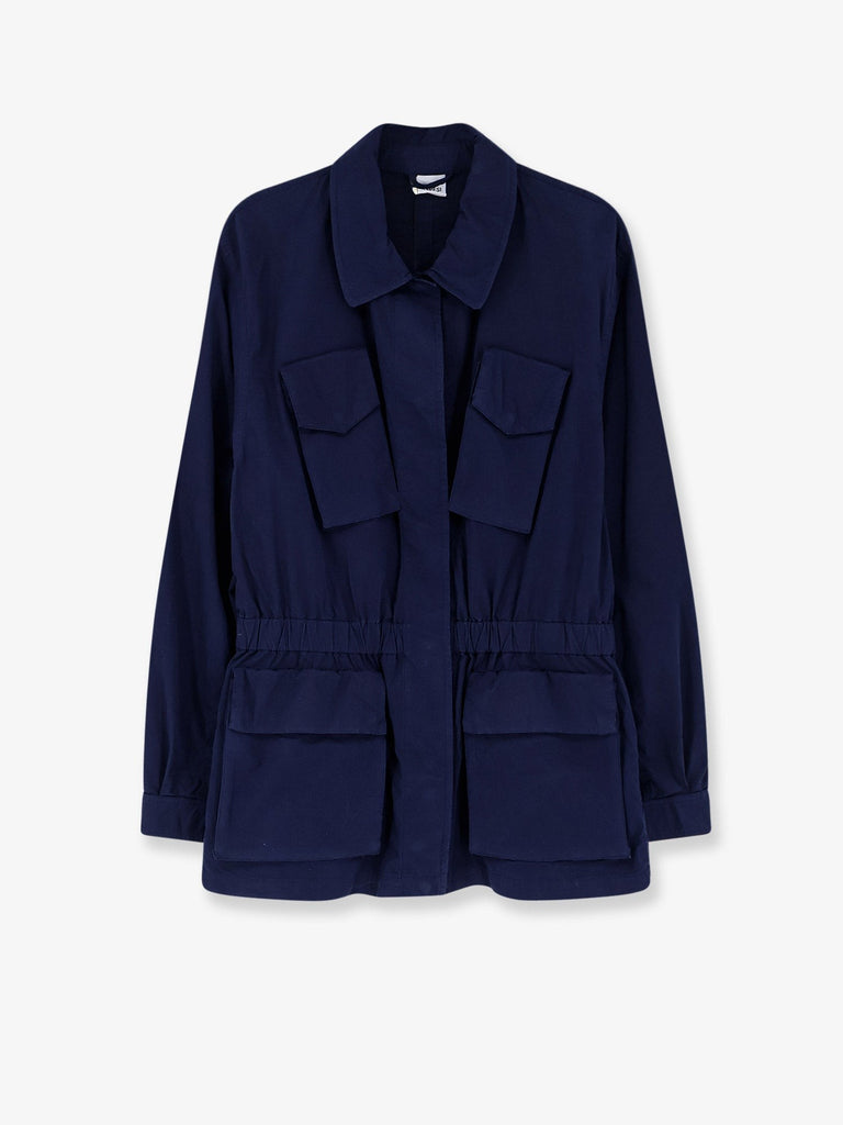 Cotton jacket with Lived effect
