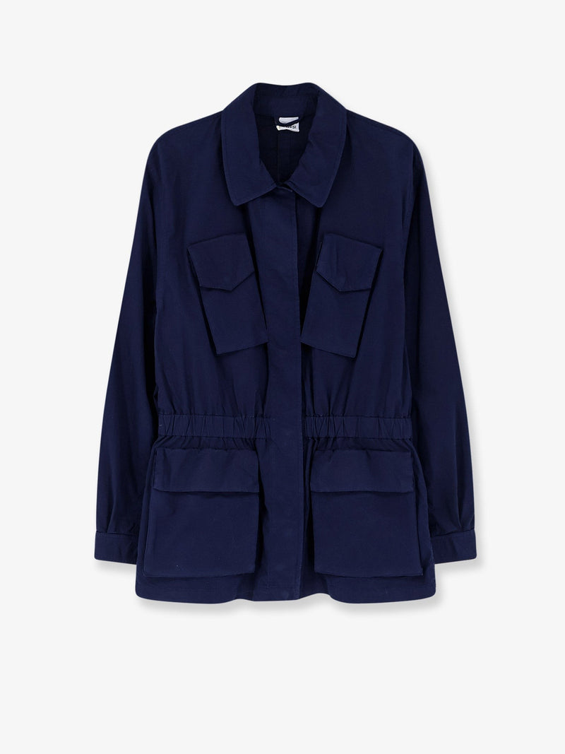 Cotton jacket with Lived effect