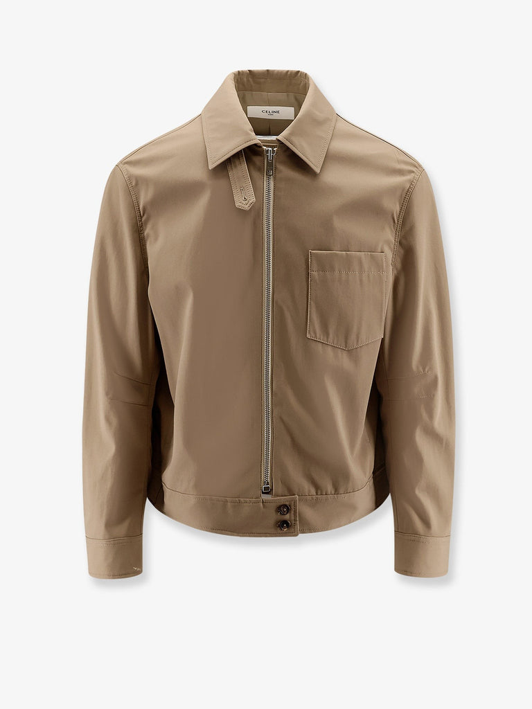 Cotton jacket with Triomphe patch