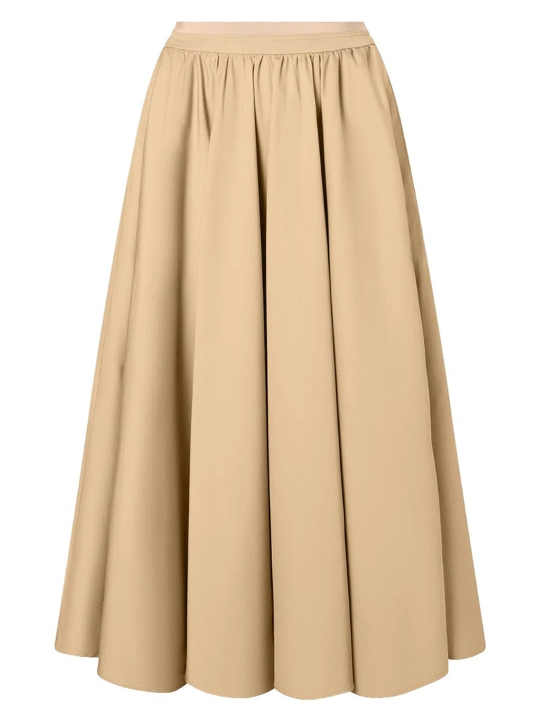 COTTON MAXI SKIRT