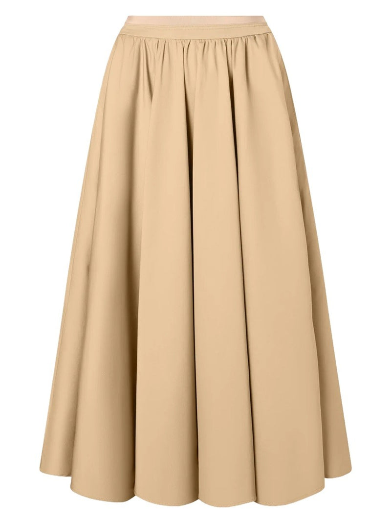 COTTON MAXI SKIRT