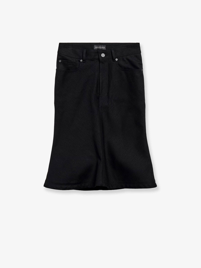 Cotton Midi Skirt