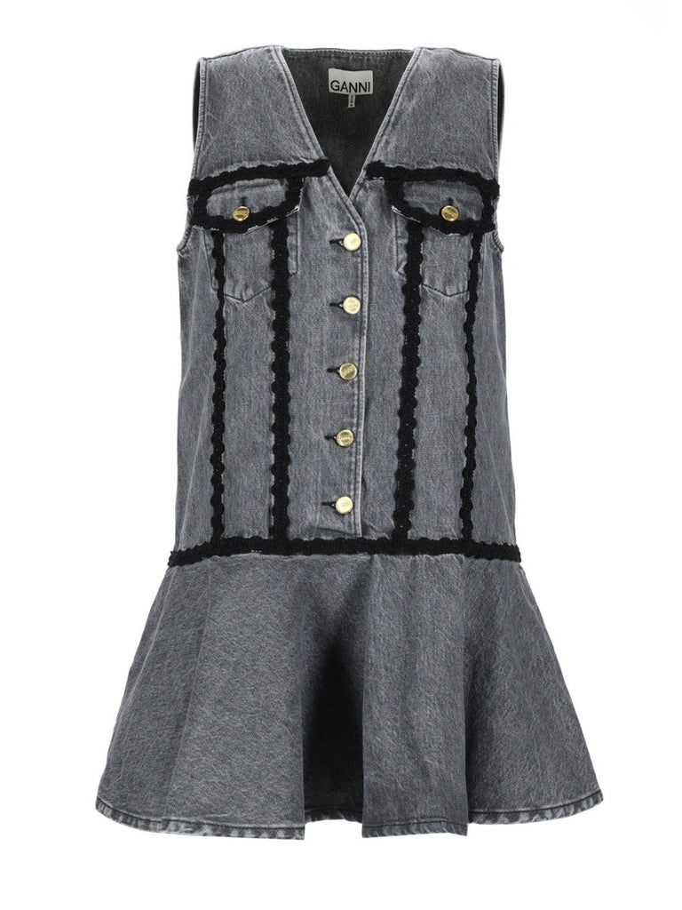 COTTON MINI DRESS