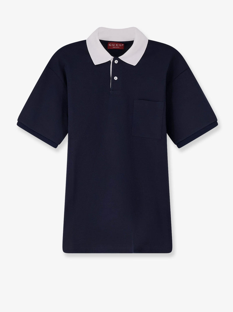 Cotton piquet polo shirt