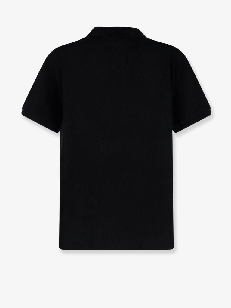 Cotton polo shirt with embroidered logo