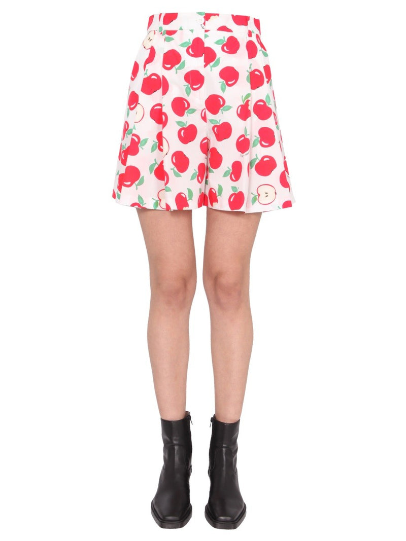 COTTON POPLIN SHORTS