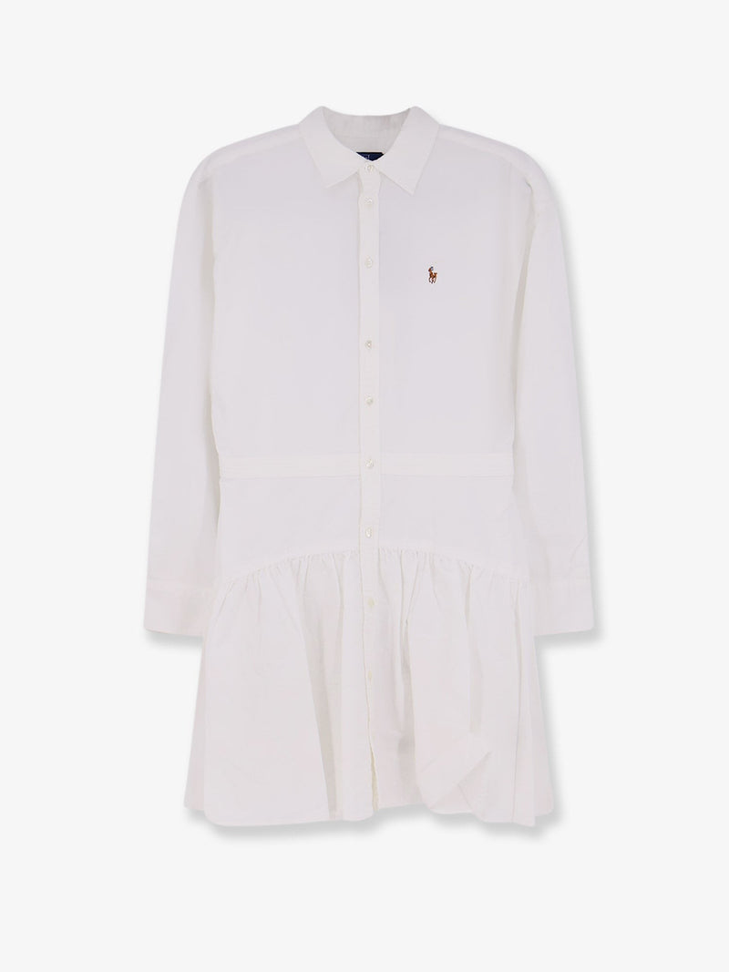 Cotton shirt dress