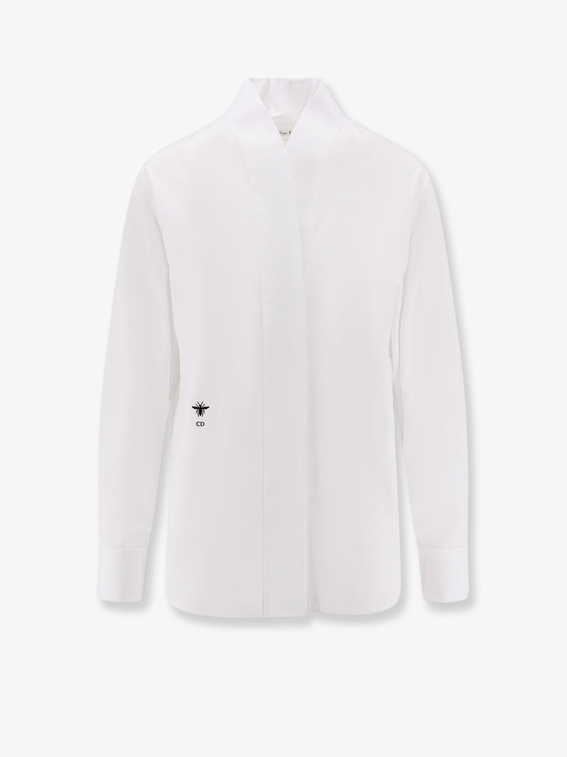 Cotton shirt with embroidery