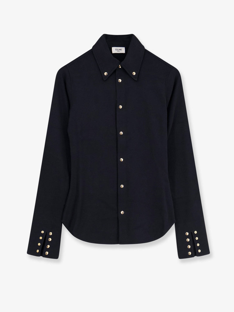 Cotton shirt with Triomphe buttons