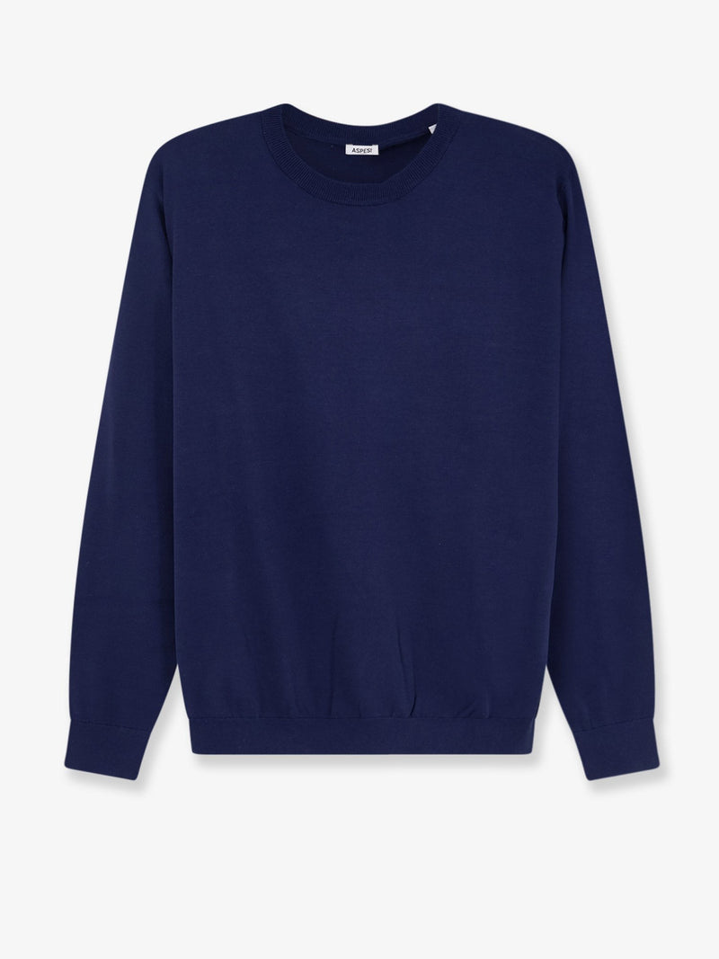 Cotton, silk and linen sweater