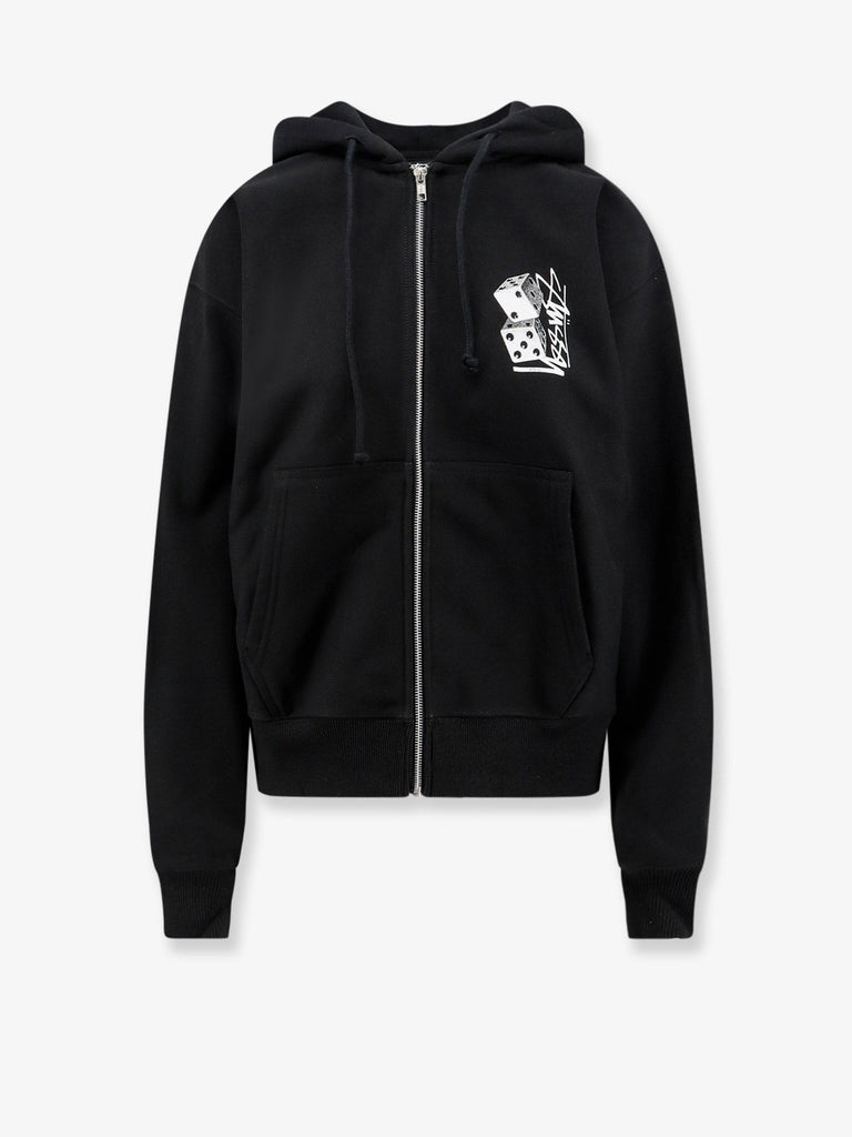 Cotton sweatshirt with front print