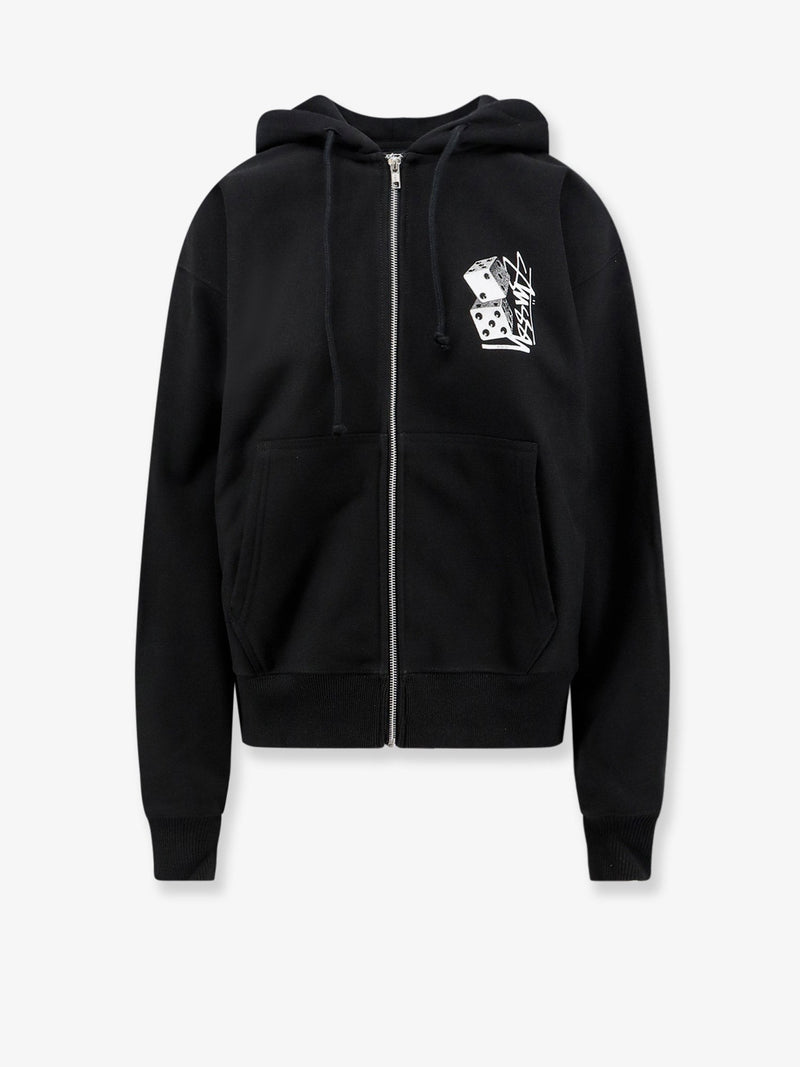 Cotton sweatshirt with front print