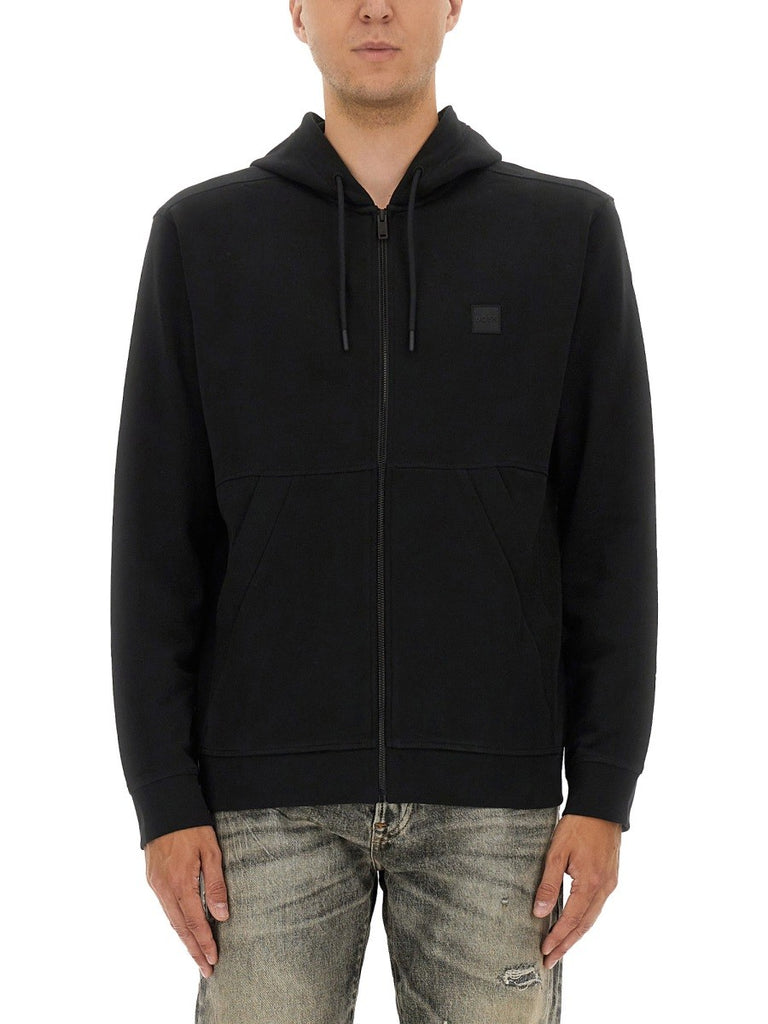 COTTON SWEATSHIRT WITH LOGO