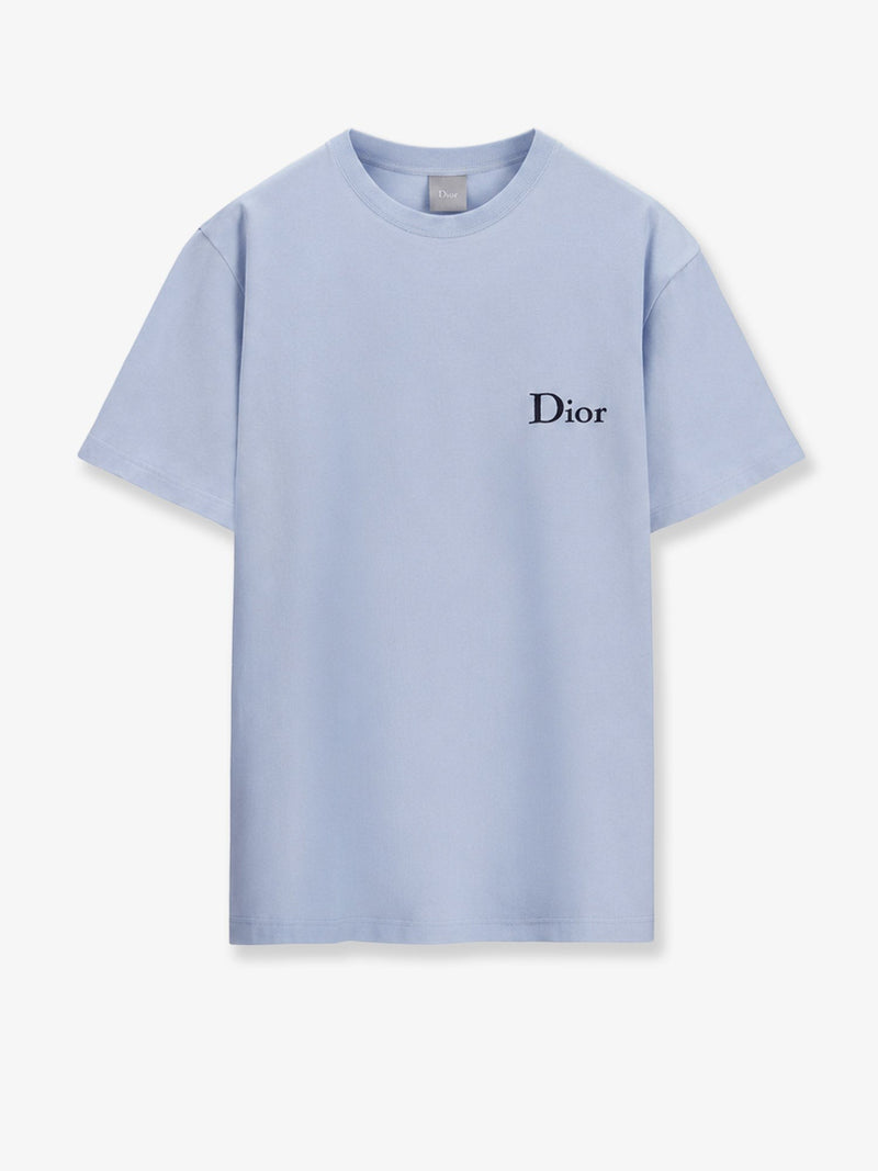 Cotton t-shirt with Dior embroidery