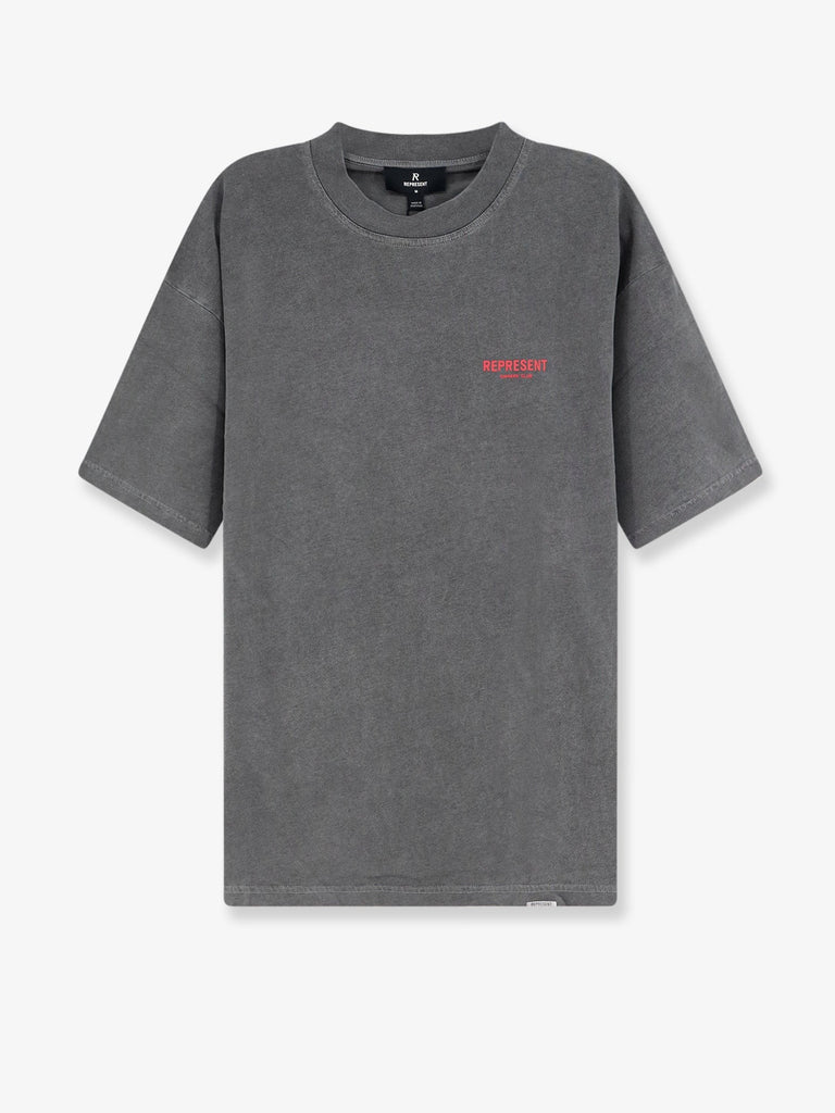 Cotton T-shirt with front print