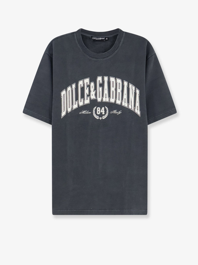 Cotton T-shirt with front print