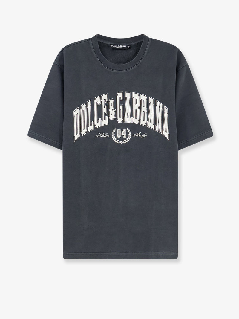 Cotton T-shirt with front print
