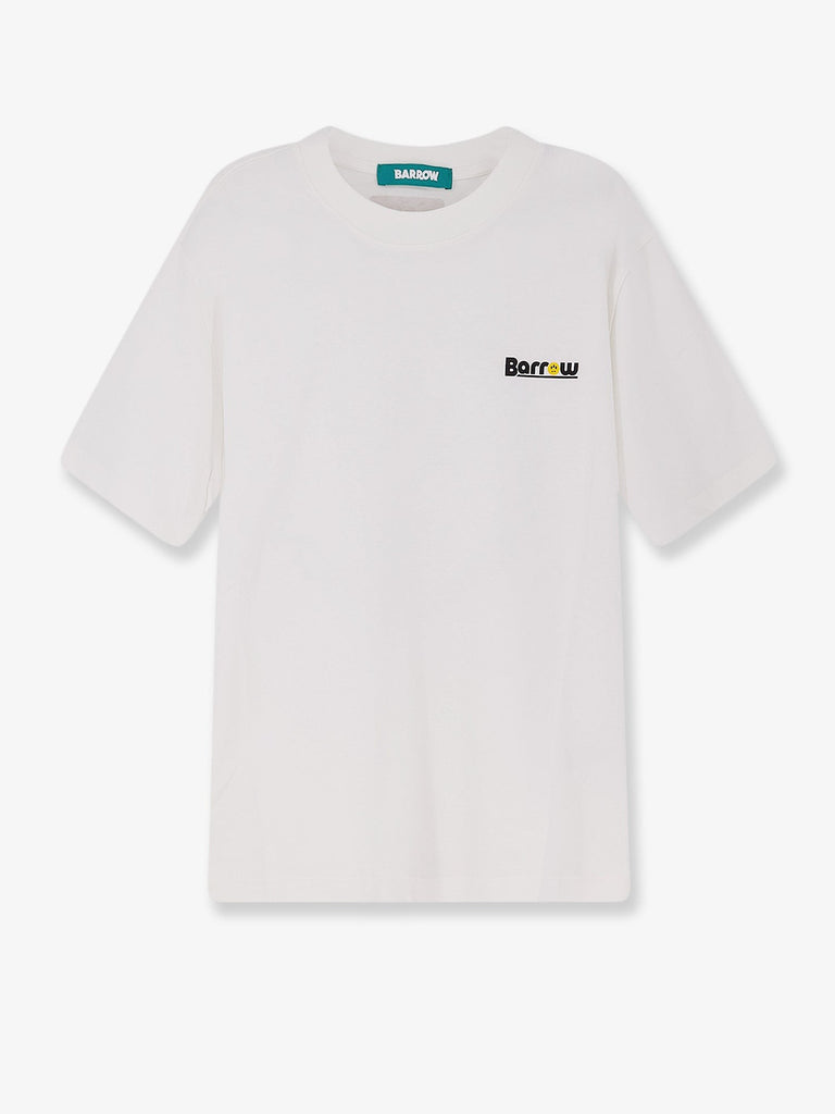 Cotton t-shirt with frontal logo