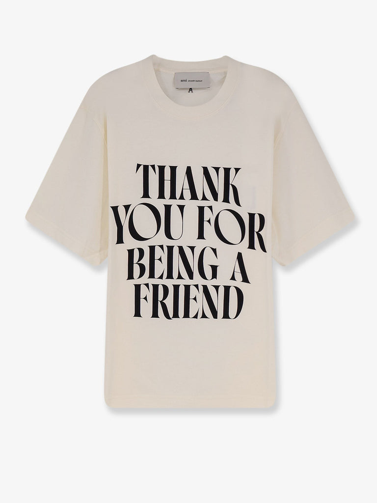 Cotton t-shirt with frontal print