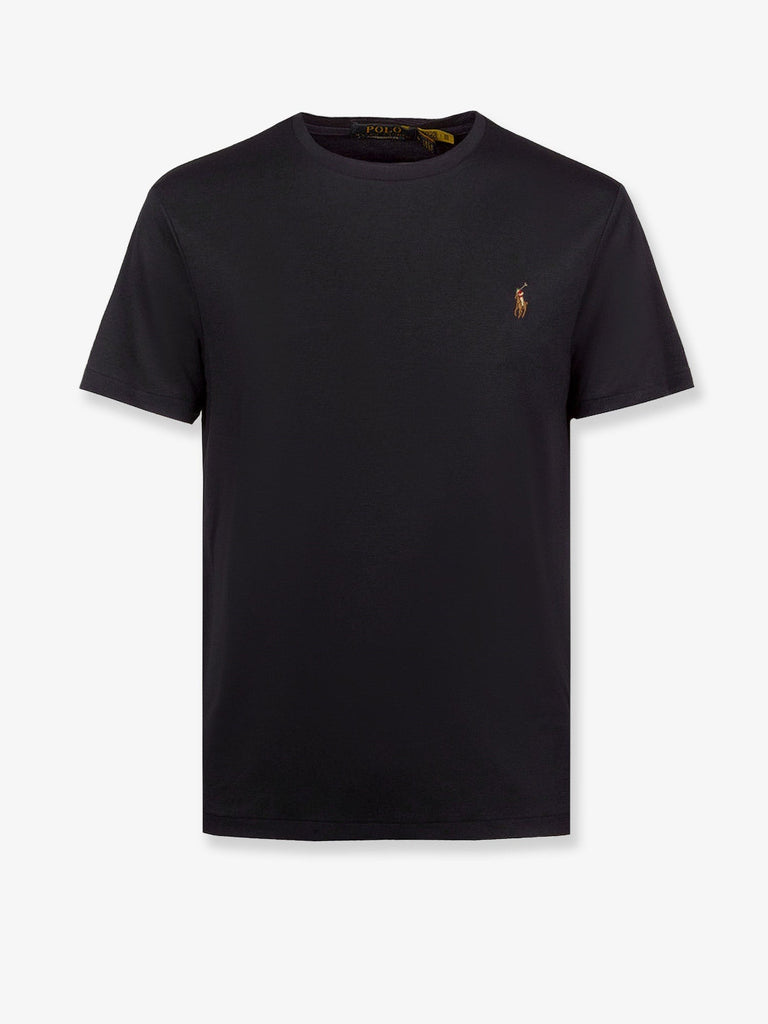 Cotton t-shirt with Logo embroidery