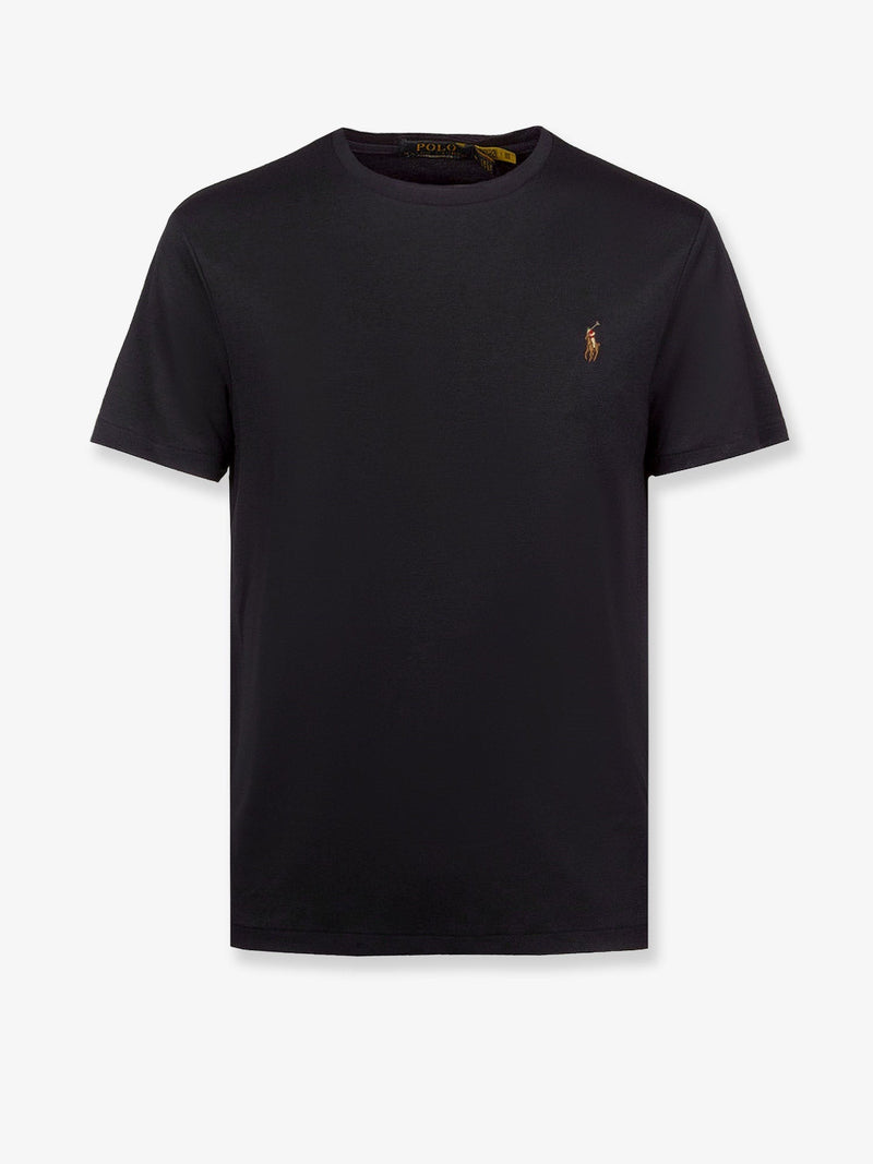 Cotton t-shirt with Logo embroidery