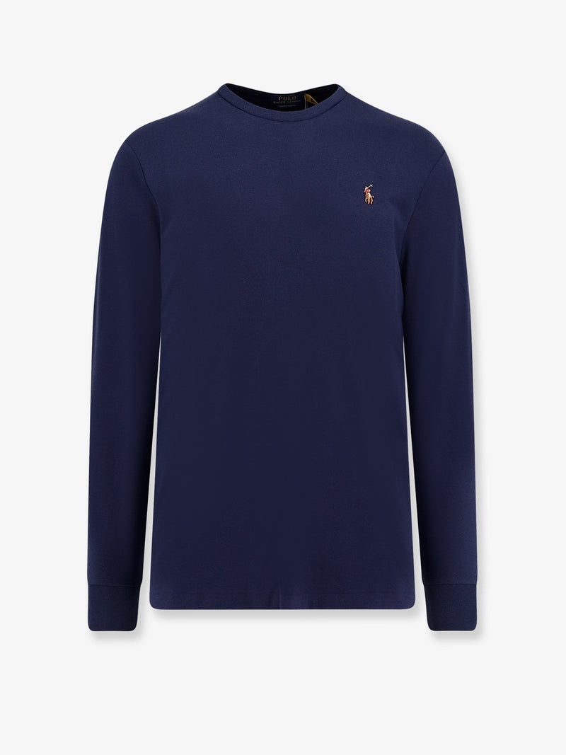Cotton t-shirt with Logo embroidery