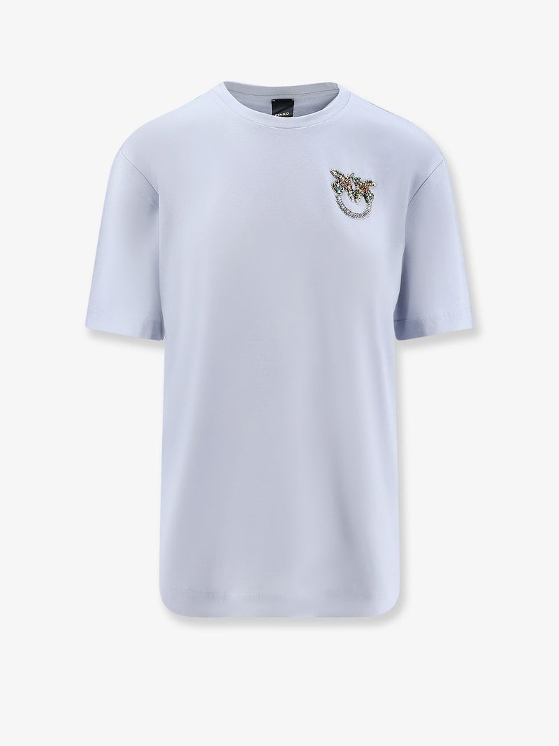Cotton T-shirt with Love Birds logo on the front