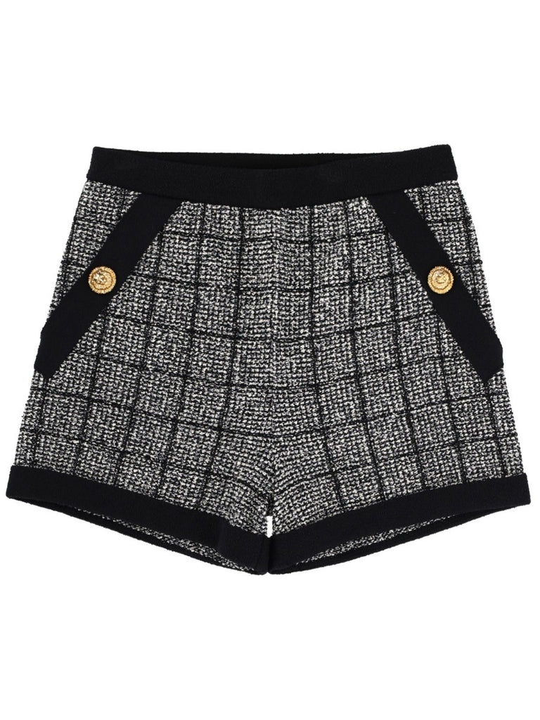 COTTON TWEED SHORTS