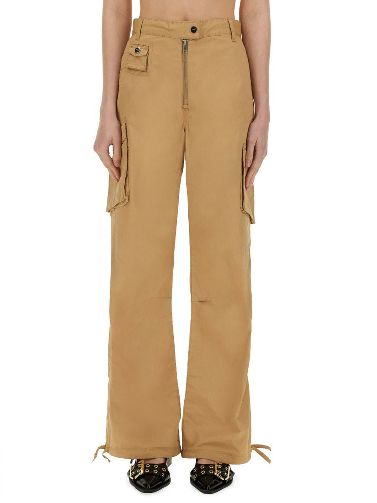 COTTON TWILL CARGO PANTS