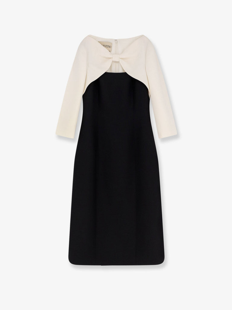 Crêpe midi dress