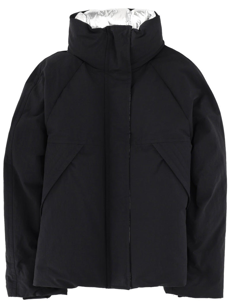 "CRINKLE METALLIC" JACKET