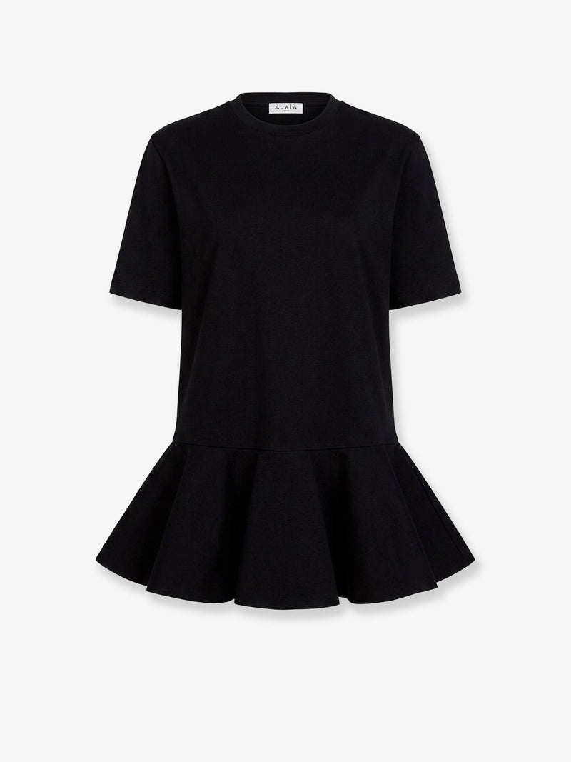 Crinoline cotton jersey T-shirt