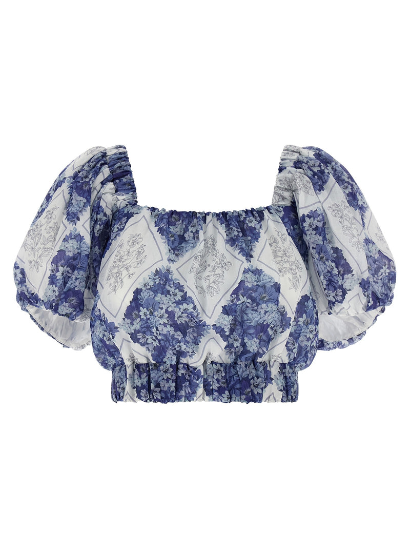 Cropped blouse