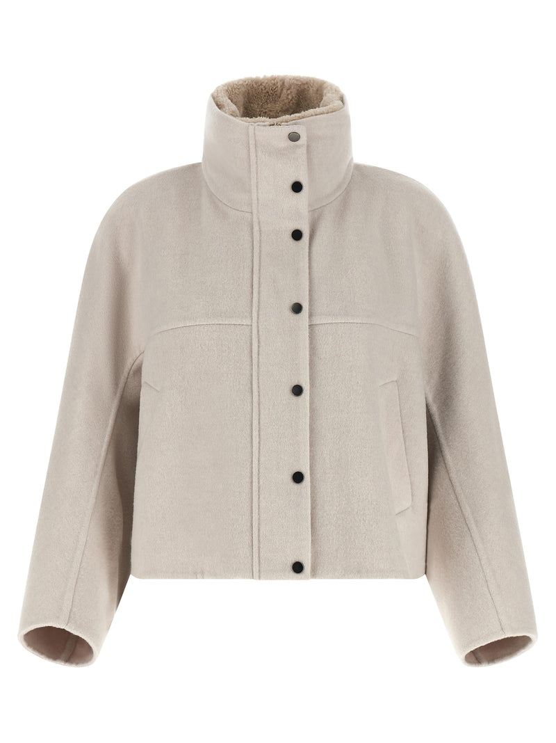 Cropped coat