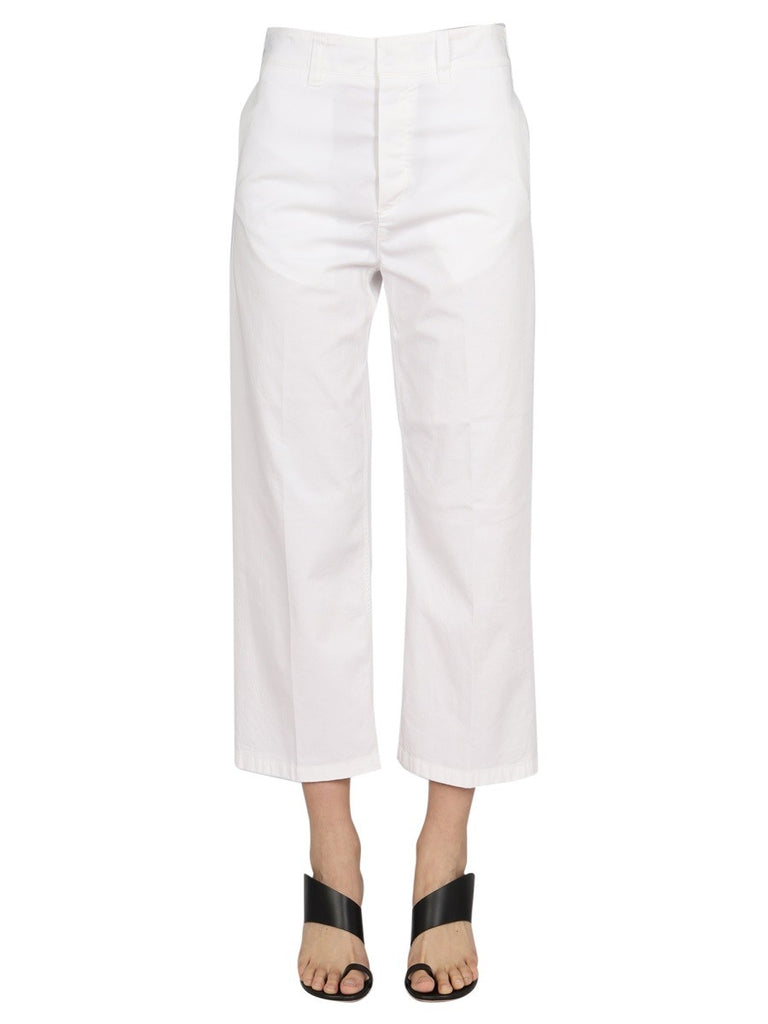 CROPPED FIT JEANS