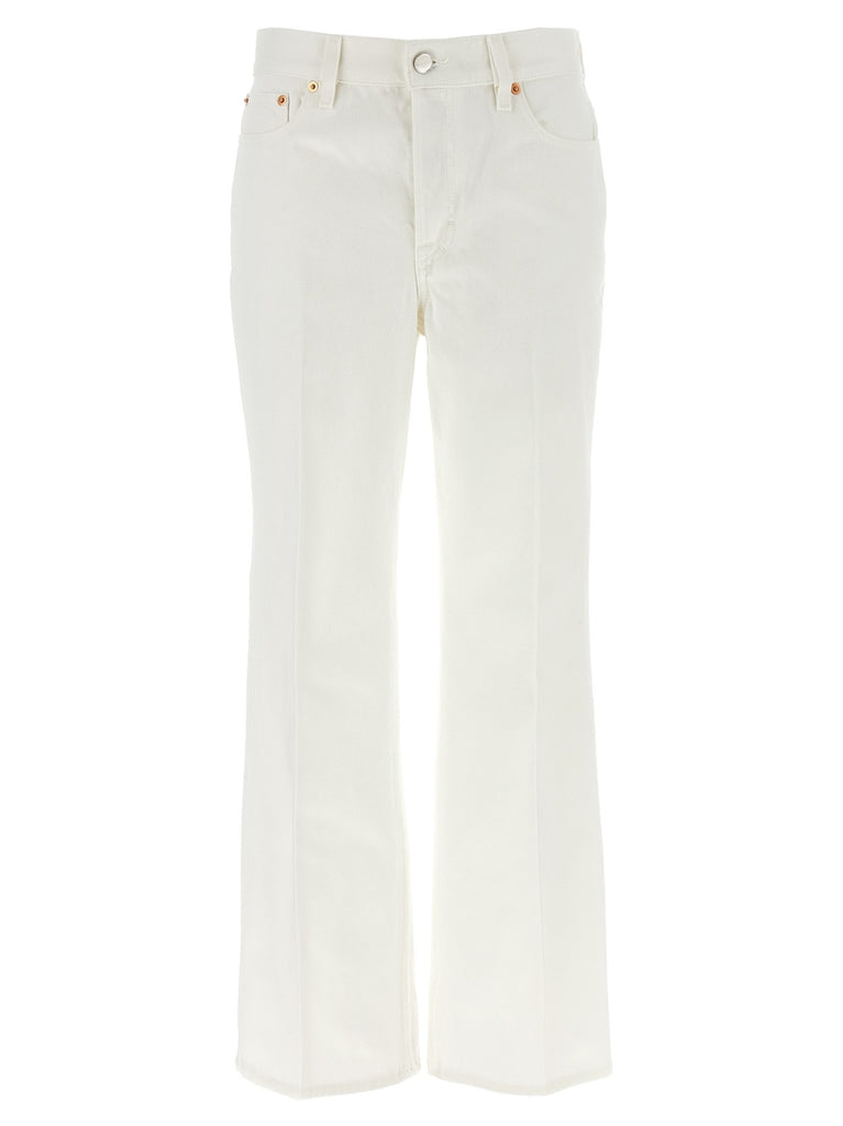 Cropped jeans