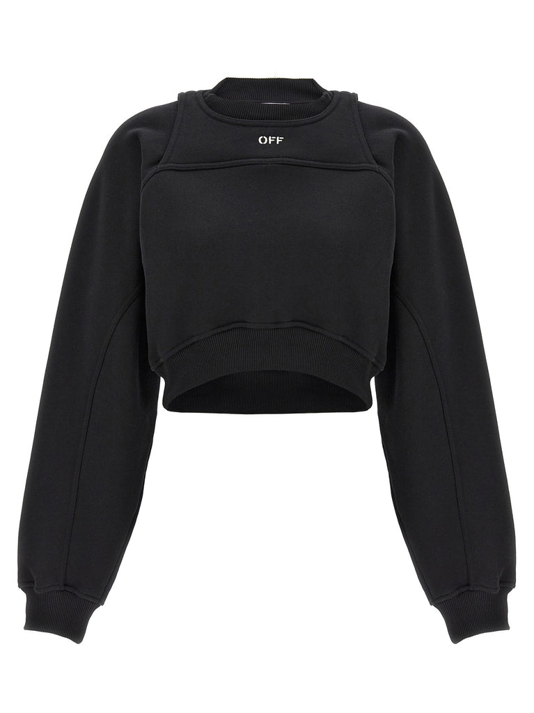 Cropped sweatshirt