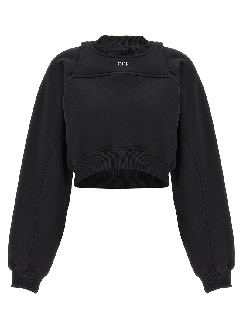 Cropped sweatshirt