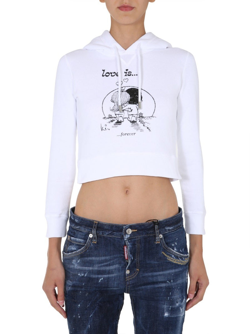 CROPPED SWEATSHIRT
