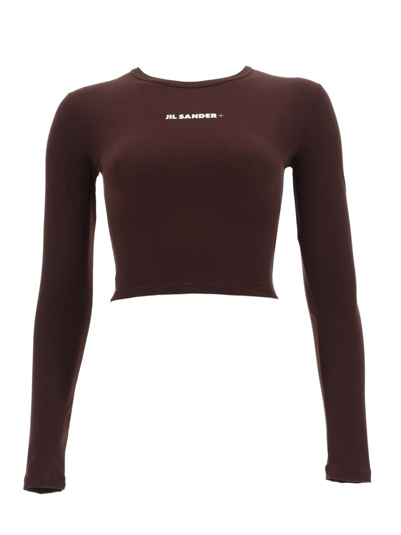 CROPPED TOP WITH LOGO